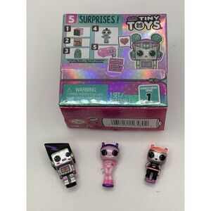 Lol Surprise Tiny Toys Series 1 Lot Brand New Sealed Box and 3 Tiny Dolls